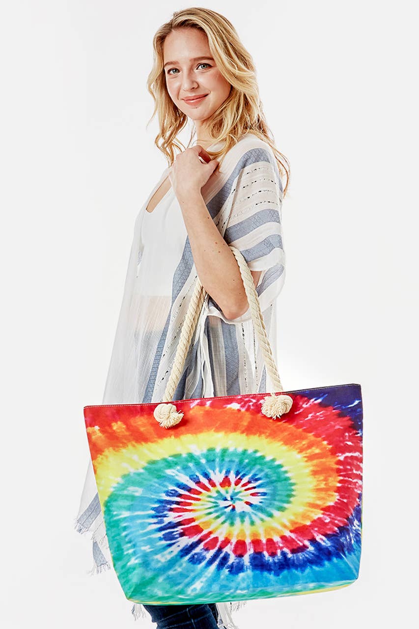 Tie Dye Beach Bag