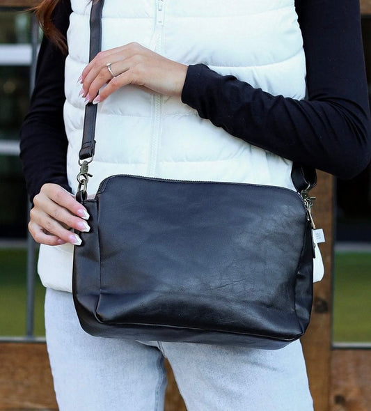 Crossbody Handbag - Black